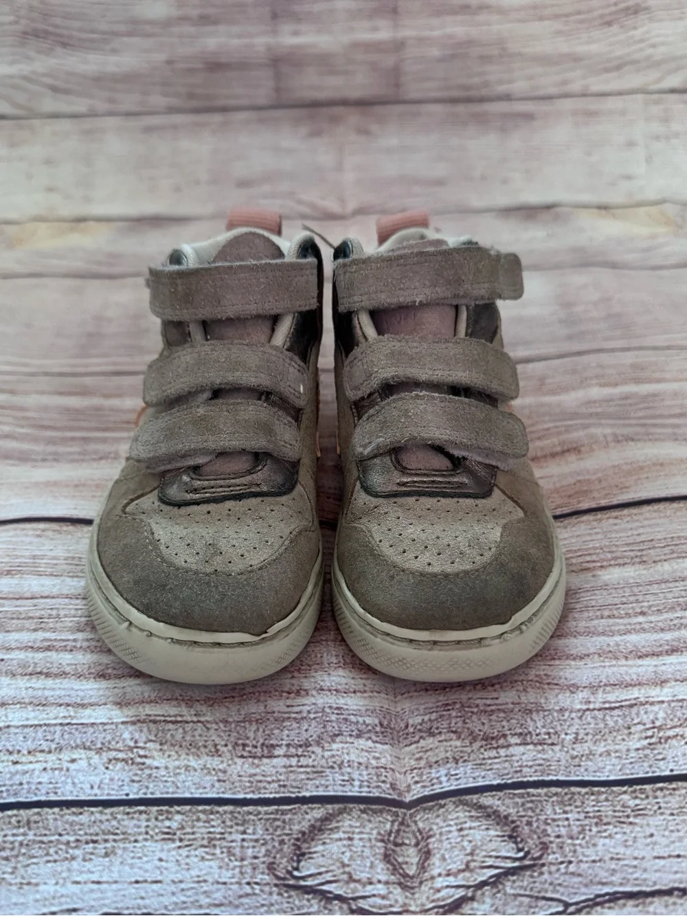 Veja Suede High-Top Sneakers